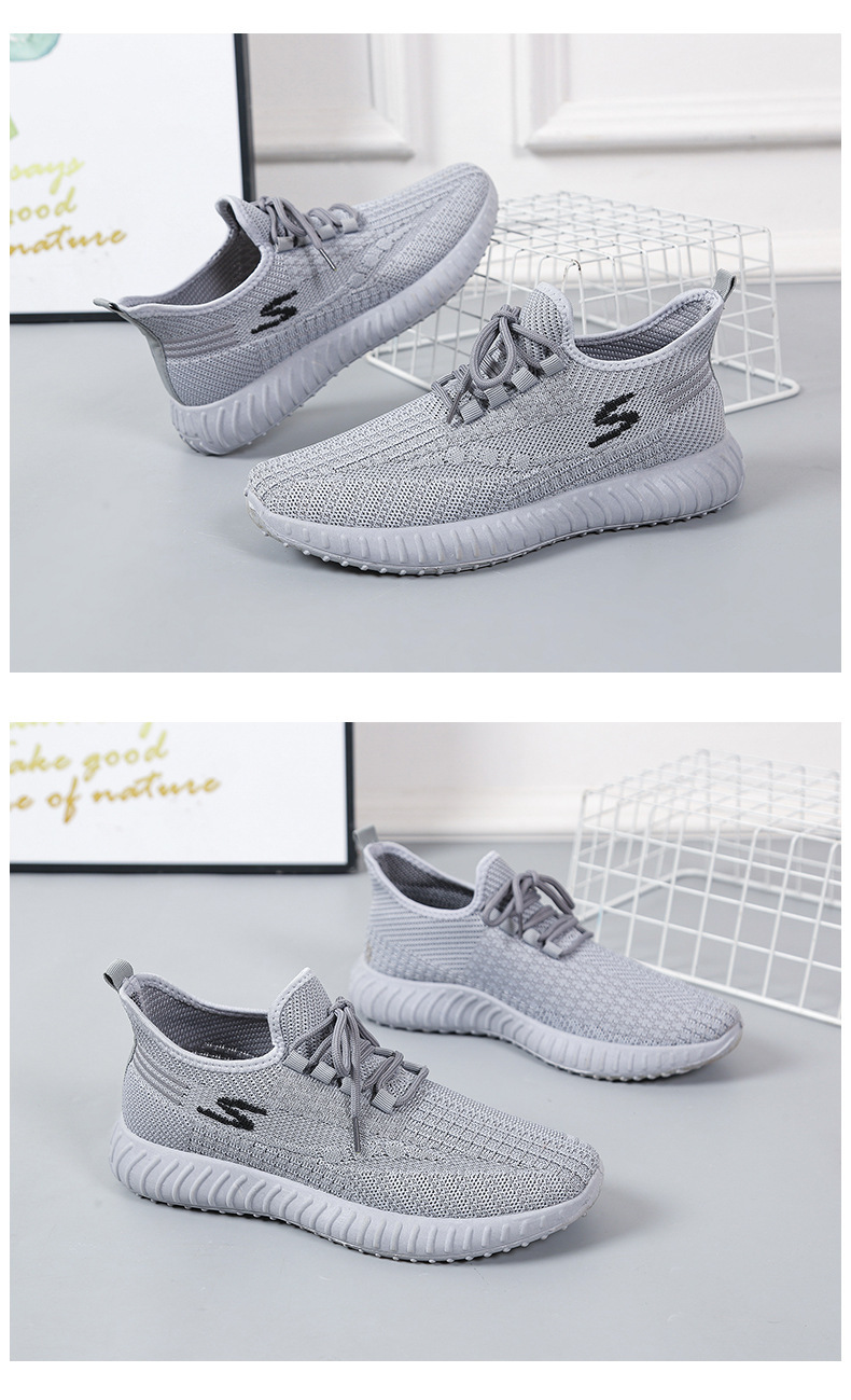 Men's Lightweight Canvas Casual Shoes, Low Top Flat Heel Sneakers for Spring Summer Fall