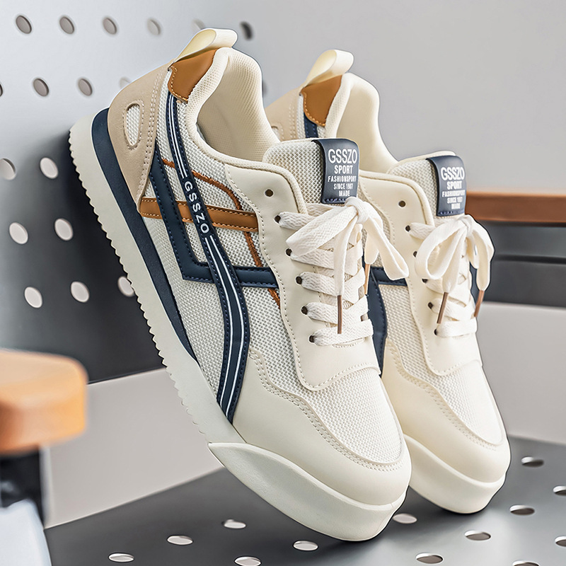 Men's Casual Mesh Sneakers, Breathable Lightweight Sports Shoes for Spring Summer Fall