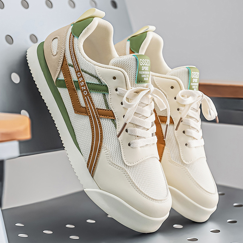 Men's Casual Mesh Sneakers, Breathable Lightweight Sports Shoes for Spring Summer Fall