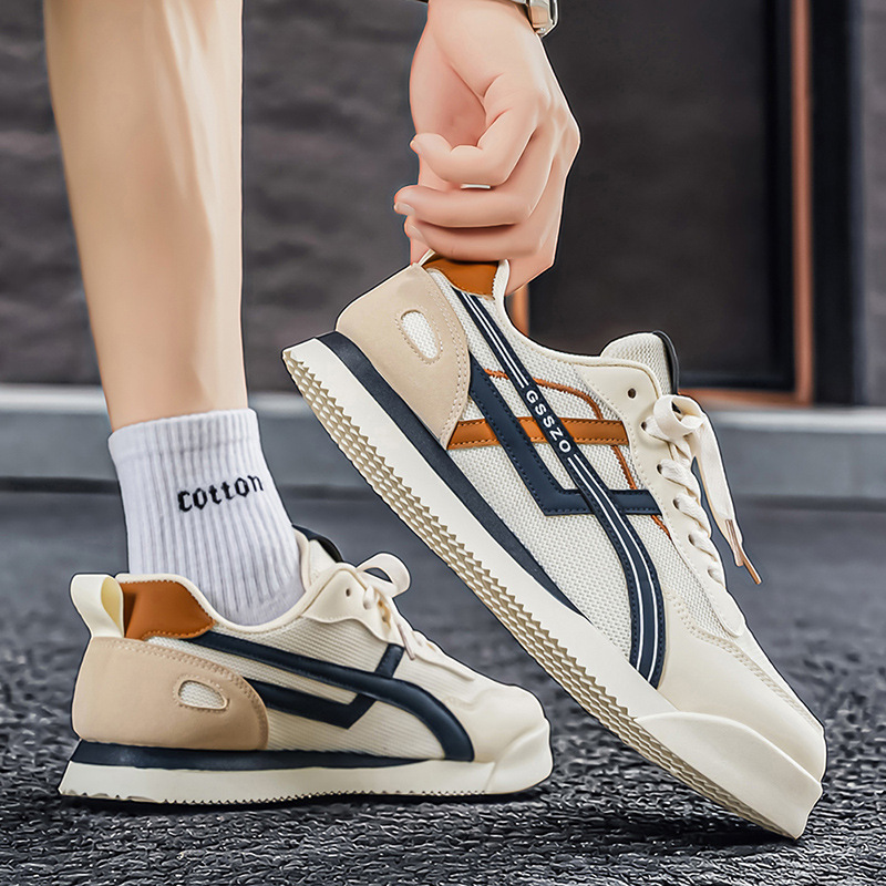 Men's Casual Mesh Sneakers, Breathable Lightweight Sports Shoes for Spring Summer Fall