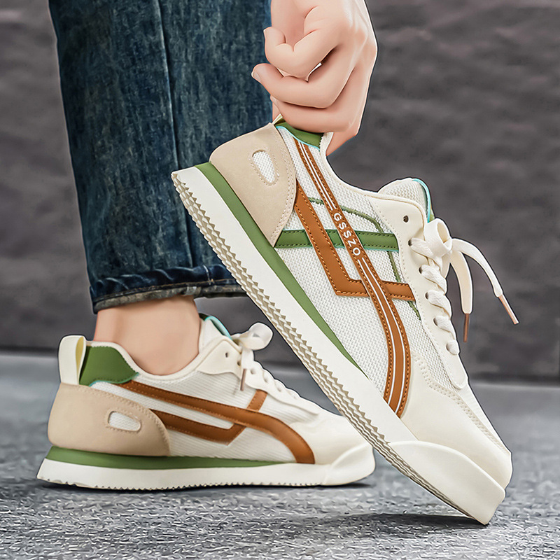 Men's Casual Mesh Sneakers, Breathable Lightweight Sports Shoes for Spring Summer Fall