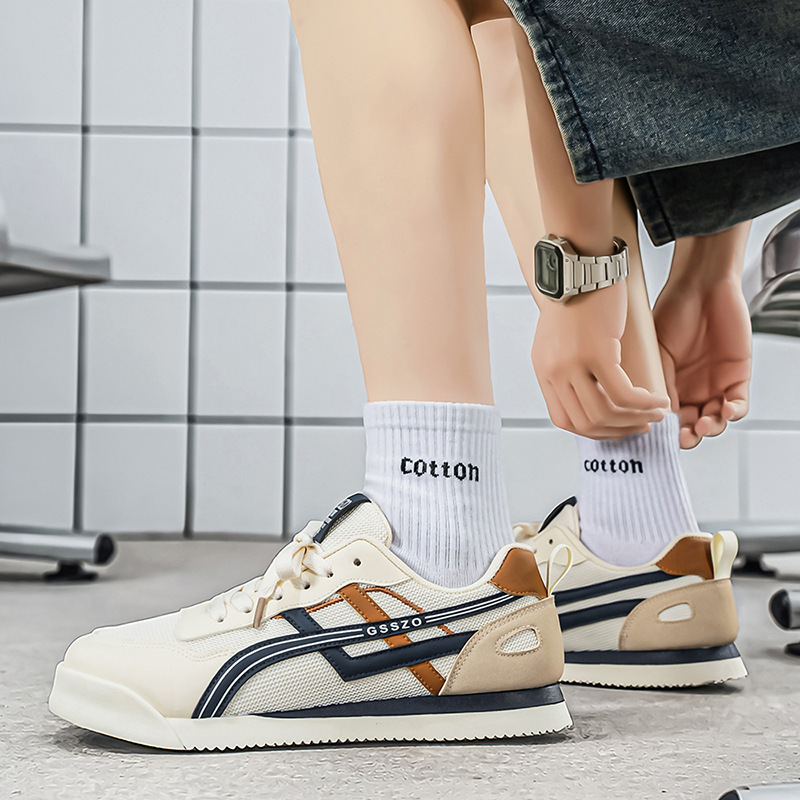 Men's Casual Mesh Sneakers, Breathable Lightweight Sports Shoes for Spring Summer Fall