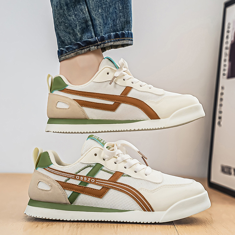 Men's Casual Mesh Sneakers, Breathable Lightweight Sports Shoes for Spring Summer Fall
