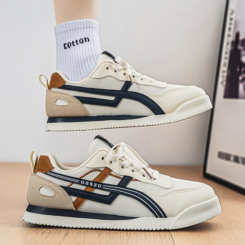 Men's Casual Mesh Sneakers, Breathable Lightweight Sports Shoes for Spring Summer Fall
