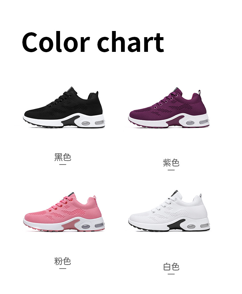 Women Breathable Mesh Running Shoes, Lightweight Soft Sole Casual Sneakers for Spring Autumn Winter