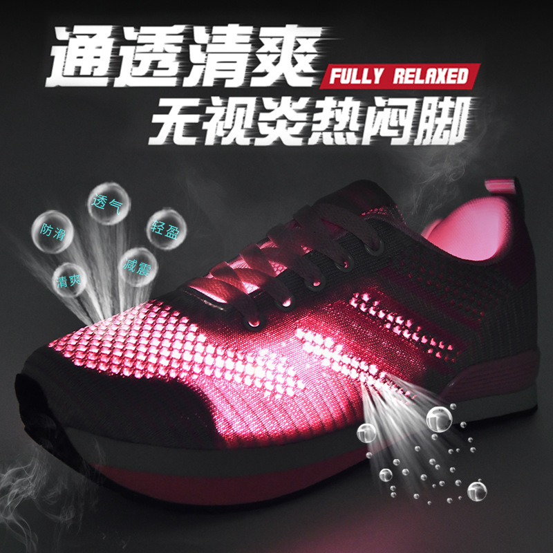 Women's Negative Heel Shoes Front High Back Low Posture Correction Sneakers for Training