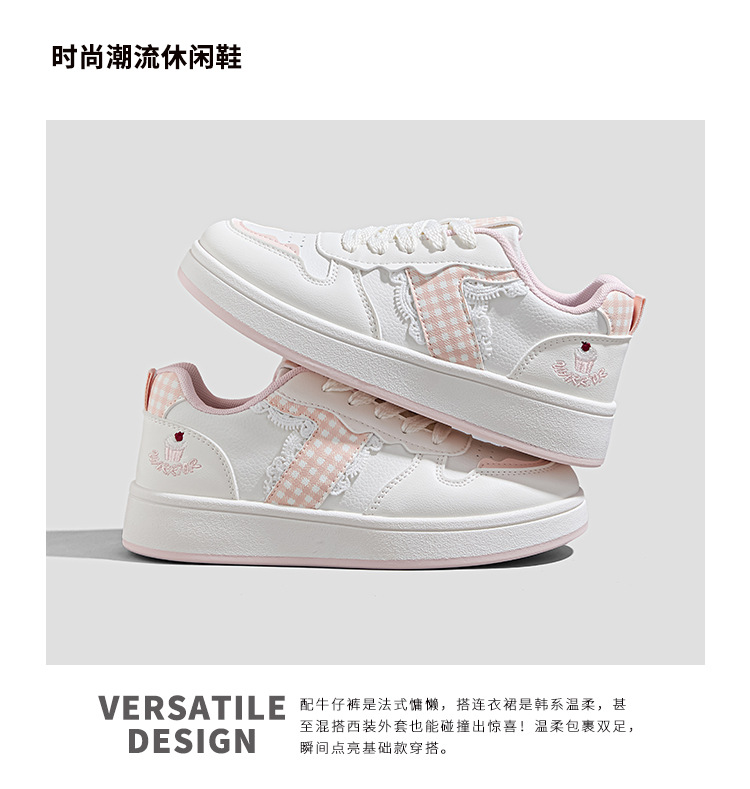 Warrior Women Low Top Color Block Sneakers, Comfortable Synthetic Leather Casual Shoes for Spring Summer Autumn