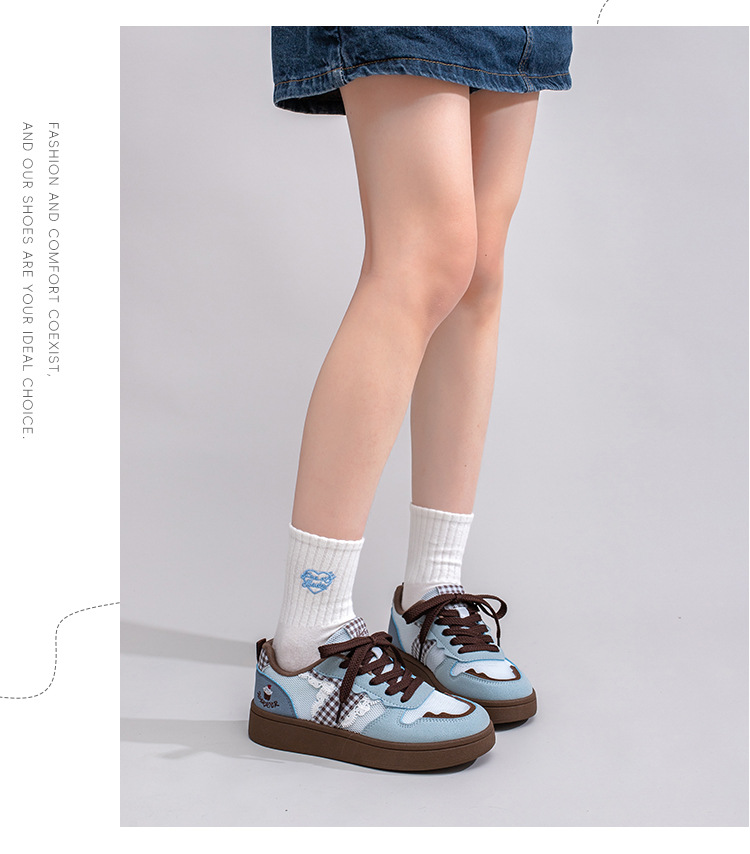 Warrior Women Low Top Color Block Sneakers, Comfortable Synthetic Leather Casual Shoes for Spring Summer Autumn