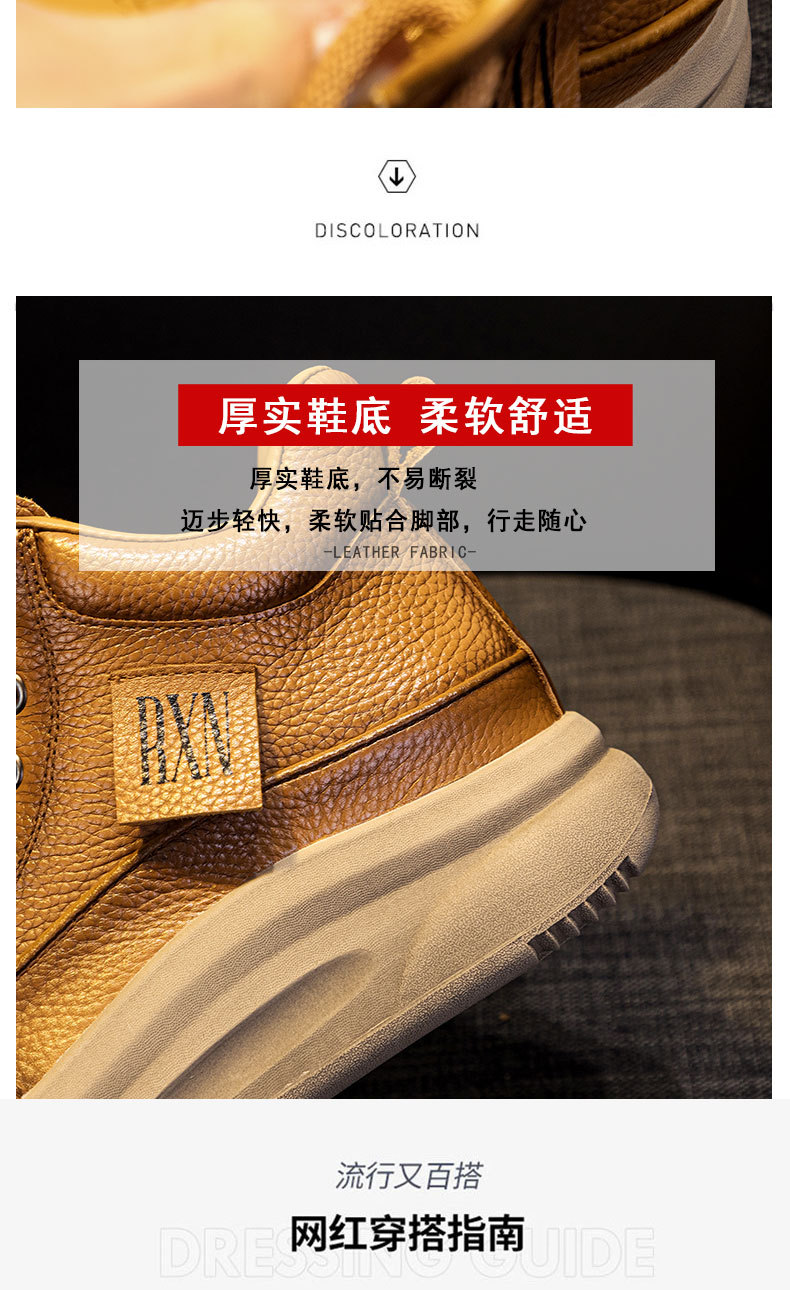 Women's Cowhide Leather High-Top Sneakers, Fleece-Lined Winter Ankle Boots, Retro Lace-Up Casual Shoes