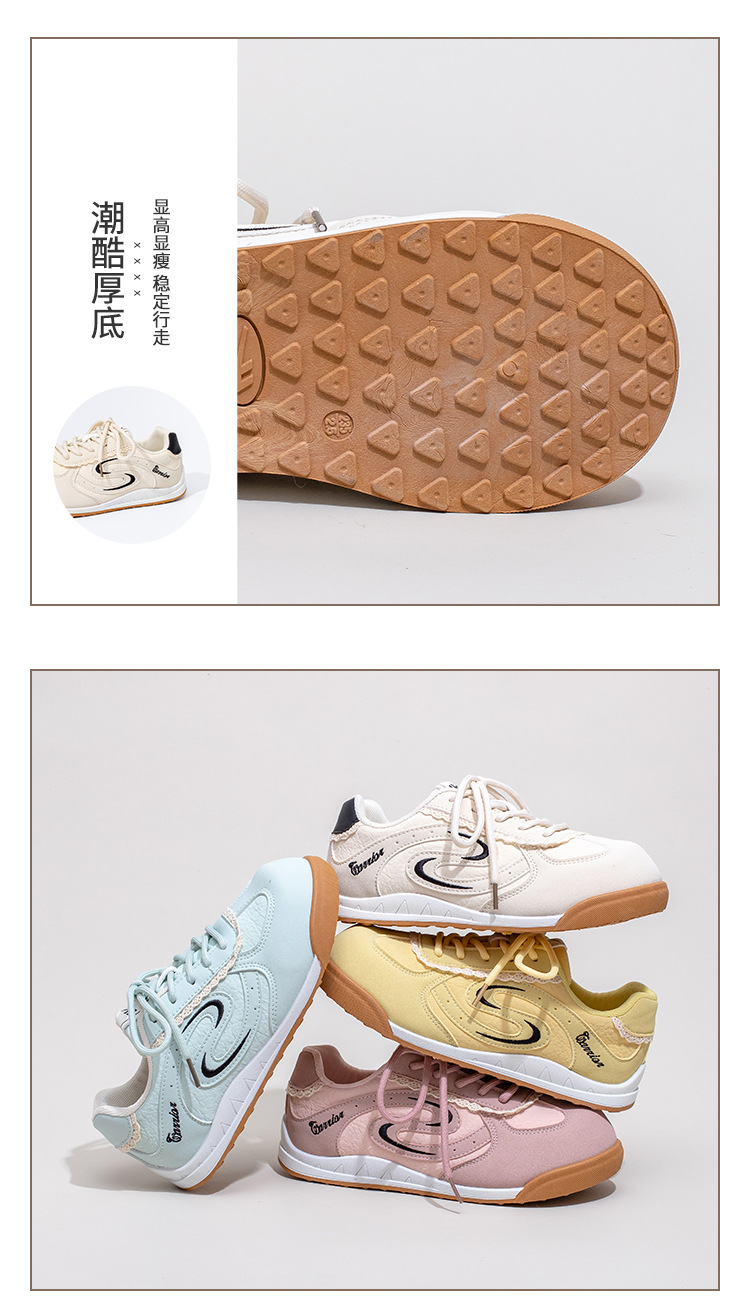 Warrior Women's Low Top Casual Sneakers, Lightweight Color Block Synthetic Leather Shoes for Spring and Summer