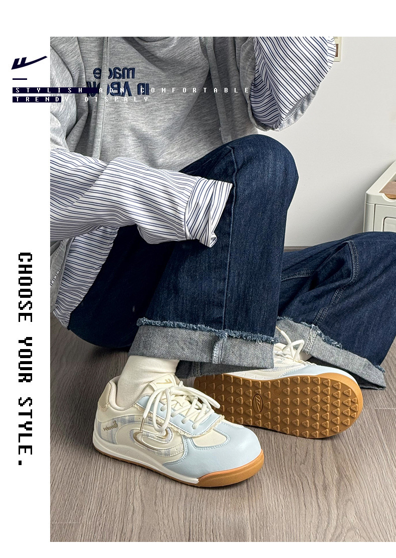 Warrior Women's Low Top Casual Sneakers, Lightweight Color Block Synthetic Leather Shoes for Spring and Summer