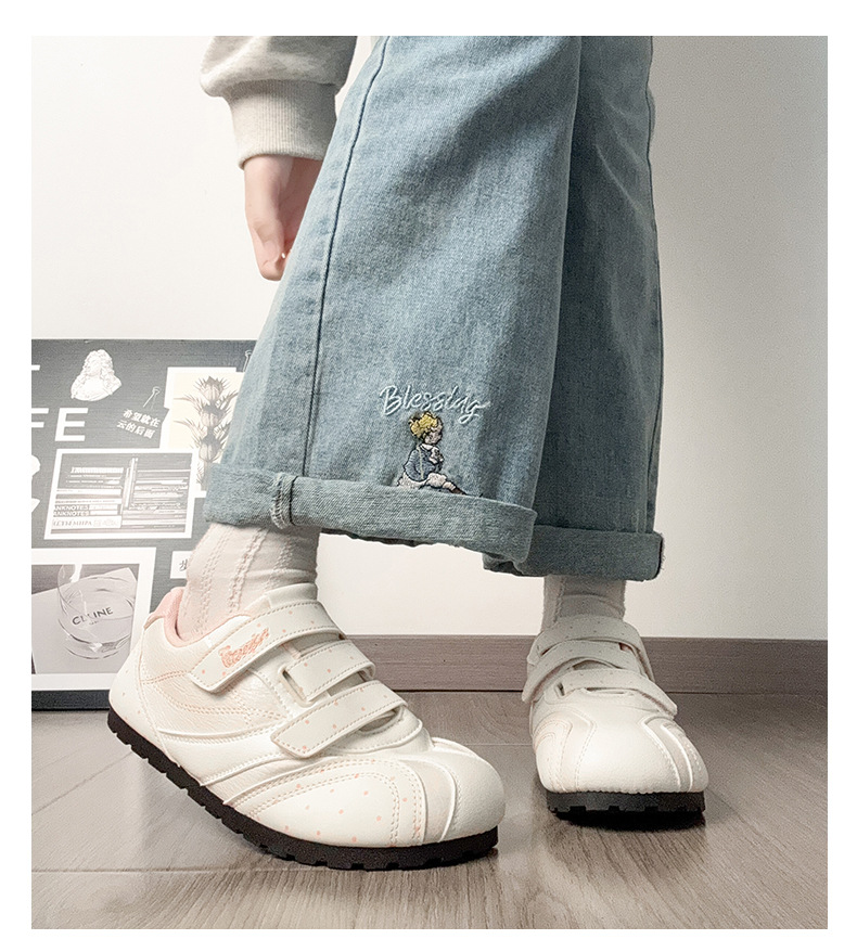 Women's Color Block Casual Sneakers, Low Top Round Toe Synthetic Leather Shoes for Spring Summer Autumn