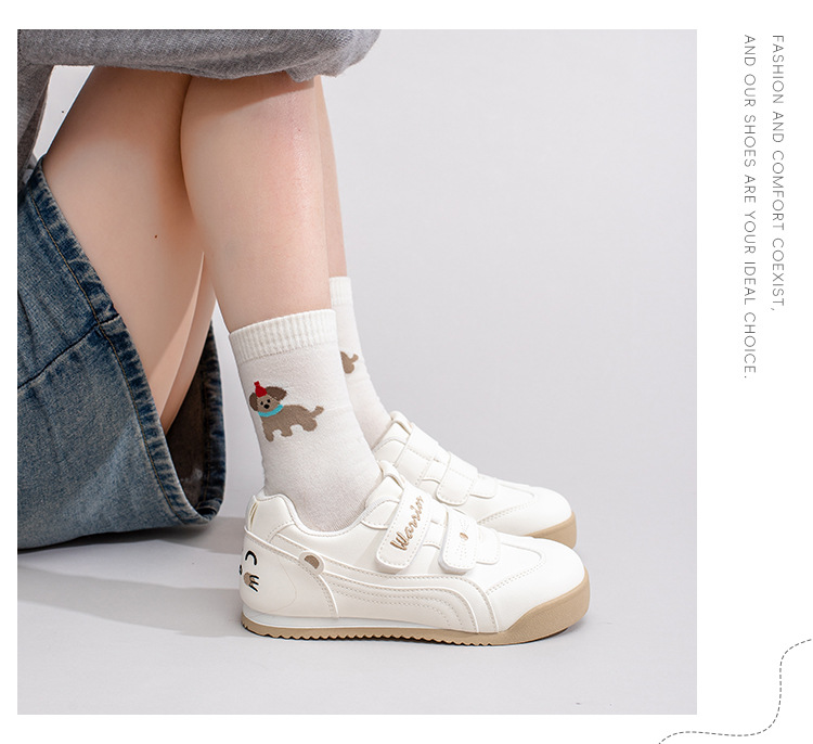 Warrior Women's Color Block Casual Sneakers, Low Top Round Toe Synthetic Leather Shoes for Spring and Fall