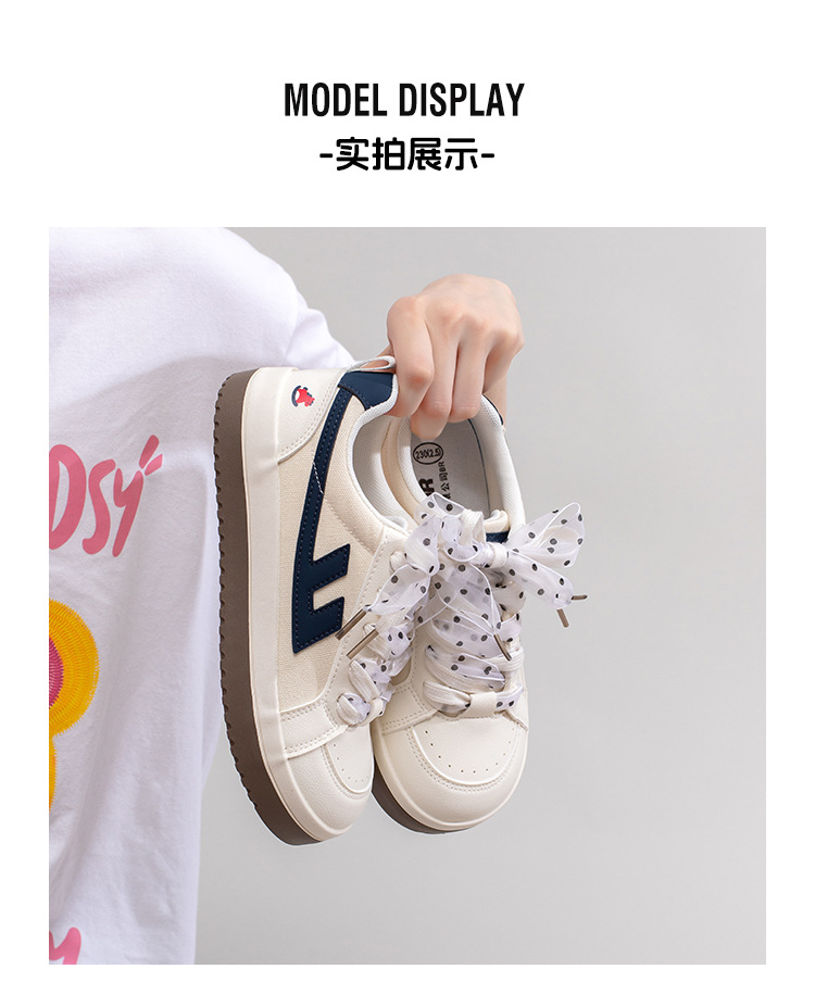 Women's Color Block Canvas Sneakers, Low Top Lace Up Casual Shoes for Spring and Fall