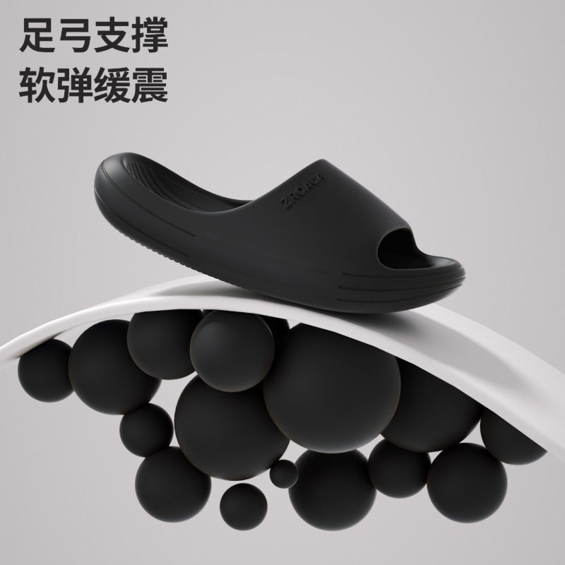 Silent EVA Slippers for Women and Men, Soft Non-Slip Quick-Dry Indoor Home Bathroom Slides