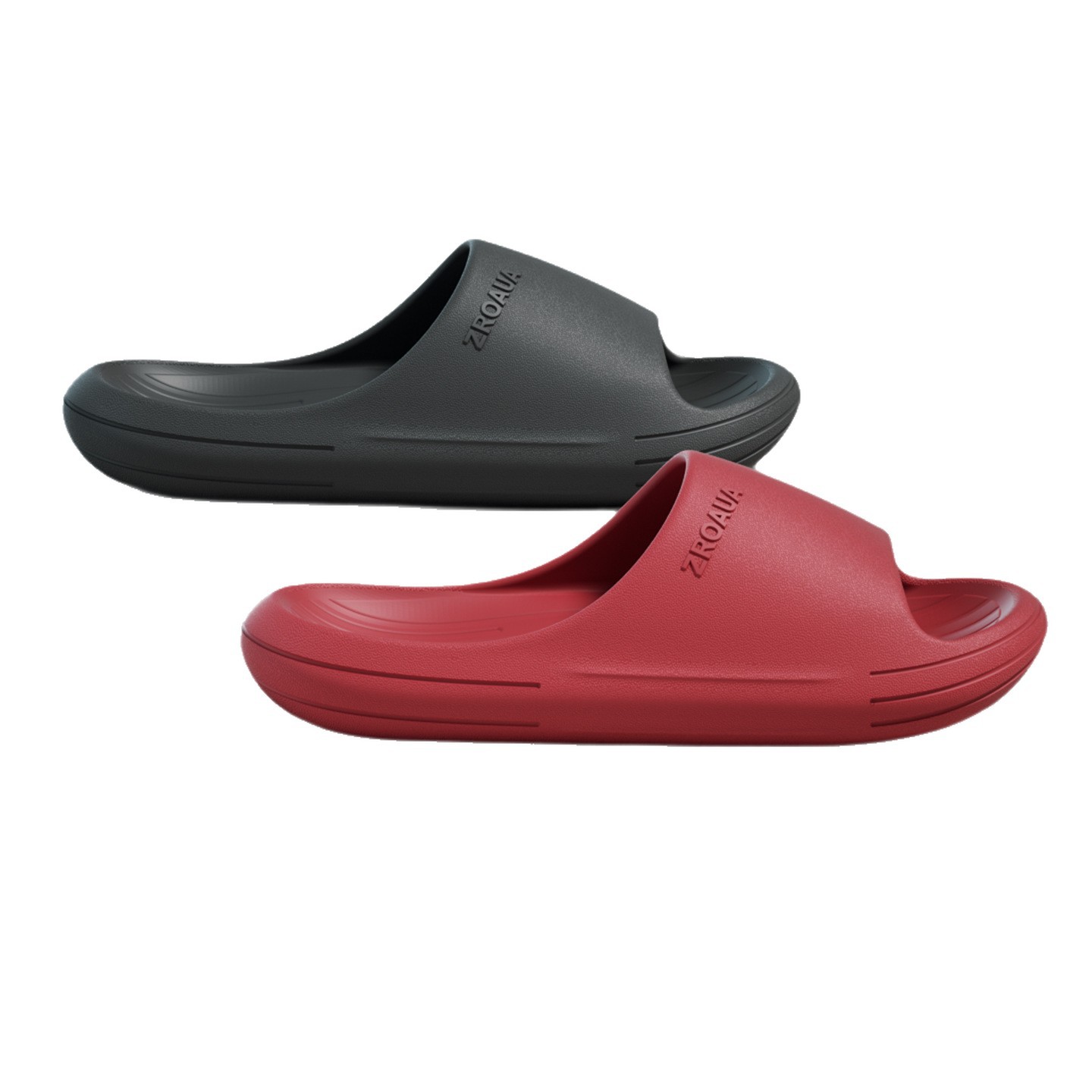 Silent EVA Slippers for Women and Men, Soft Non-Slip Quick-Dry Indoor Home Bathroom Slides