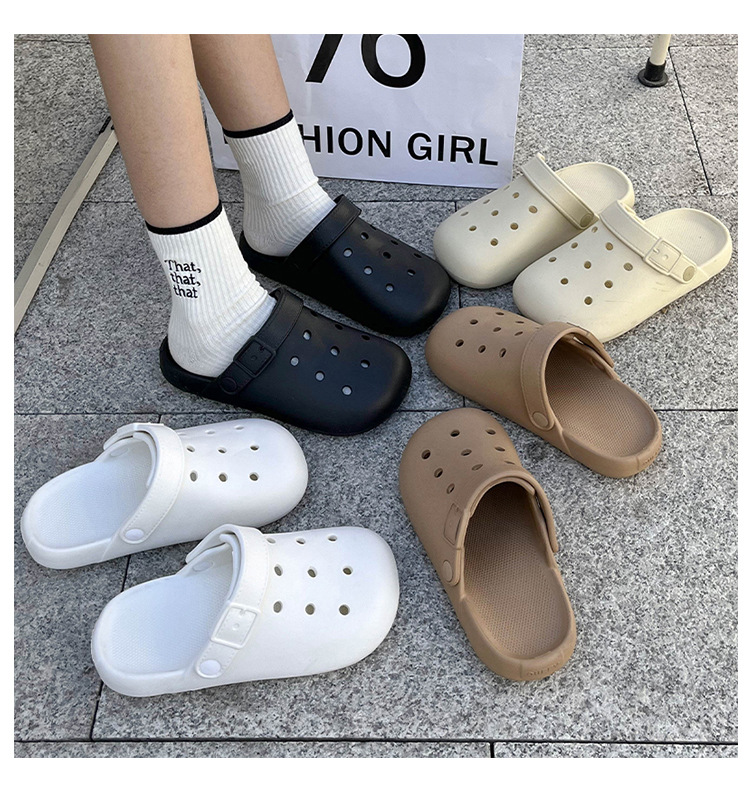 EVA Clog Slippers for Women and Men, Non-Slip Thick Sole Breathable Waterproof Indoor Outdoor Shoes