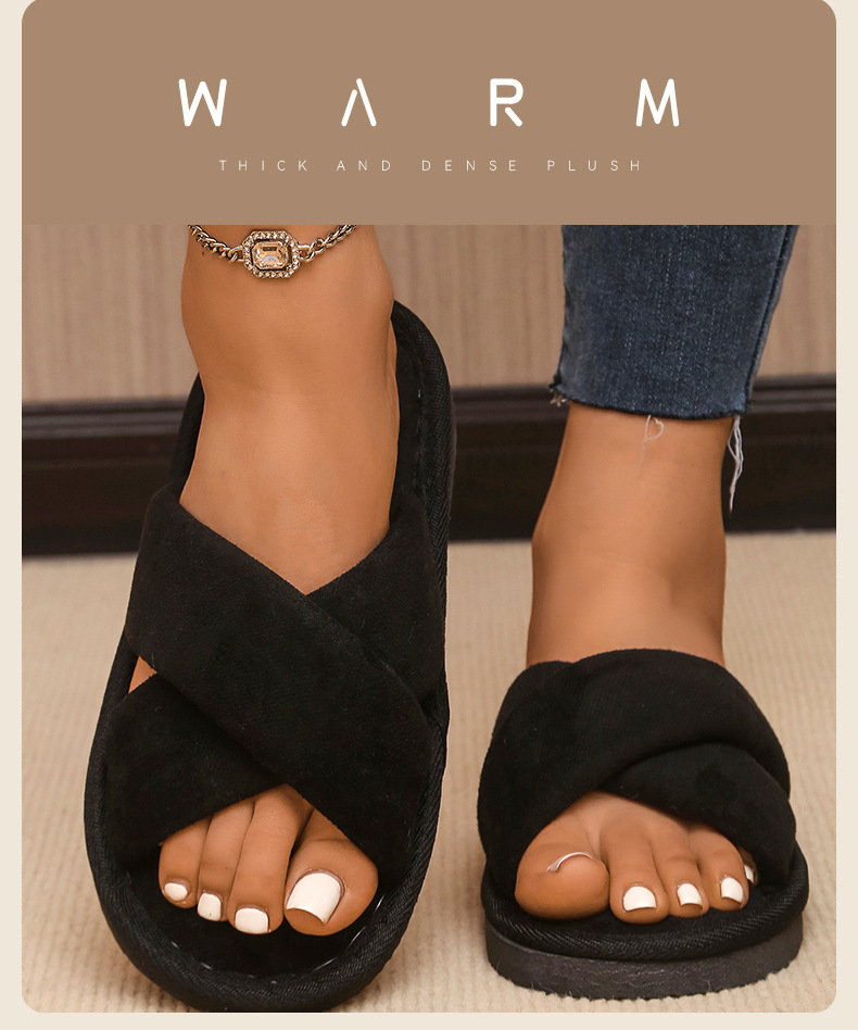 Women's Indoor Slippers Soft Sole Non-Slip Silent Bedroom Floor Shoes, Unisex Striped EVA House Slippers