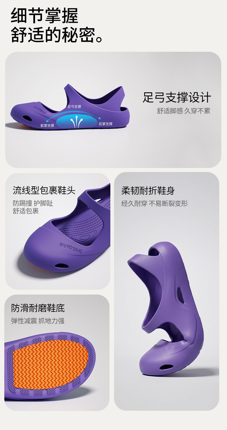 Women EVA Slide Sandals Lightweight Non-Slip Slippers for Indoor Yoga Dance and Outdoor Wear