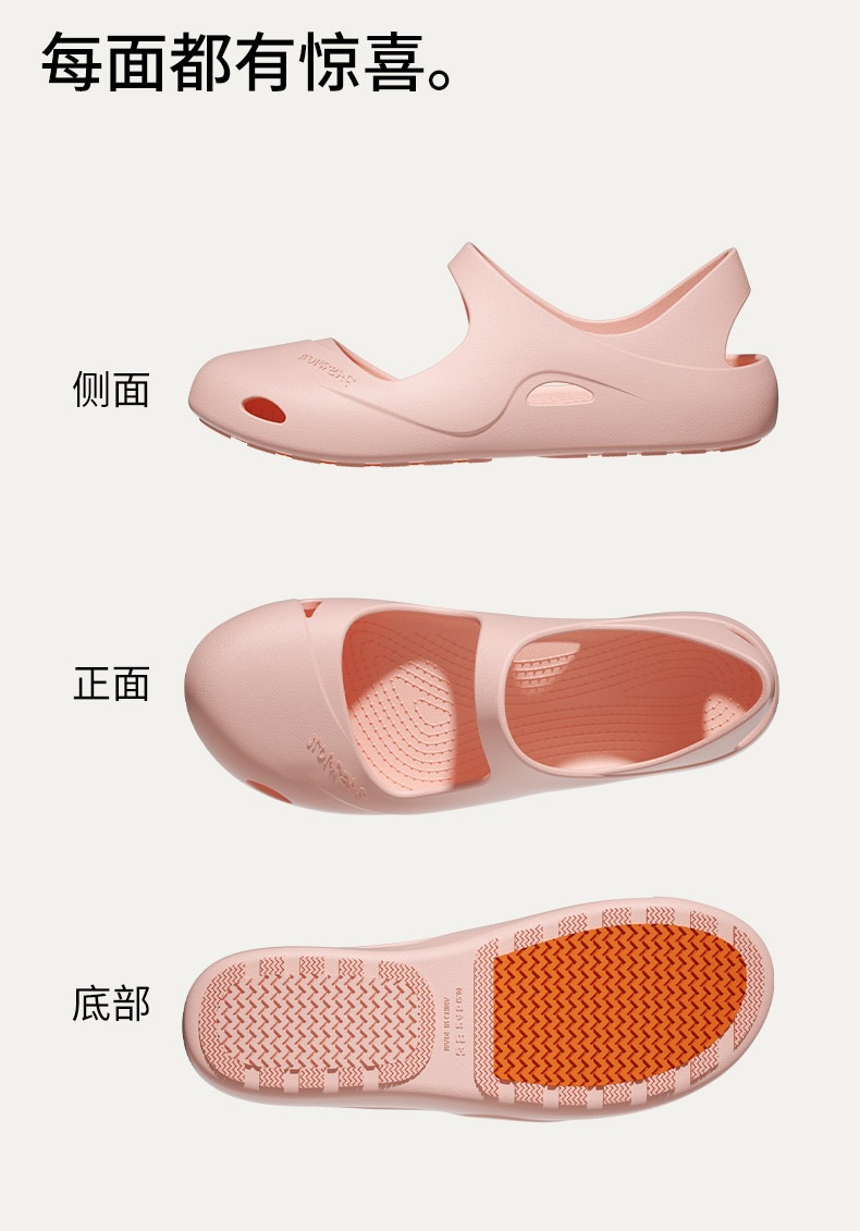 Women EVA Slide Sandals Lightweight Non-Slip Slippers for Indoor Yoga Dance and Outdoor Wear