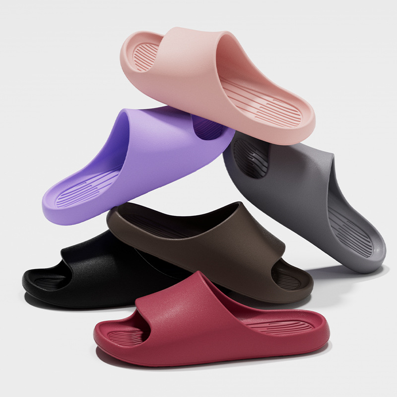 EVA Slide Sandals for Women and Men, Lightweight Non-Slip Waterproof Indoor Shower Slippers