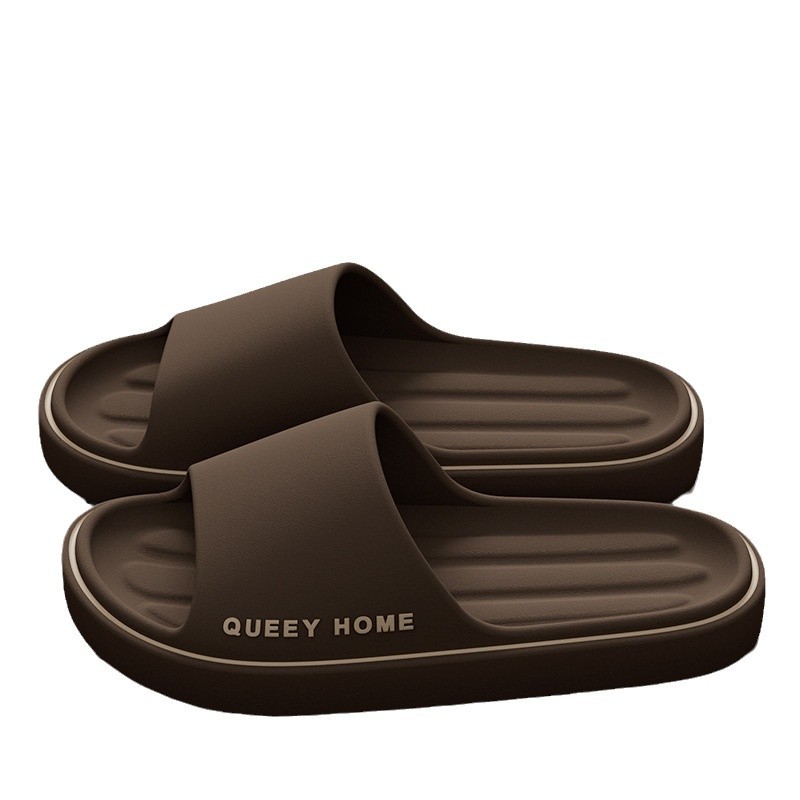EVA Slide Sandals for Men and Women, Non-Slip Thick Sole One-Strap Slippers for Indoor and Outdoor Use