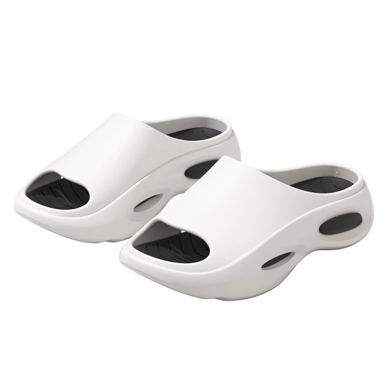 Men's EVA Slide Sandals, Non-Slip Lightweight Shower Slippers, Large Size 40-51
