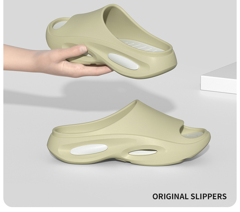 Men's EVA Slide Sandals, Non-Slip Lightweight Shower Slippers, Large Size 40-51