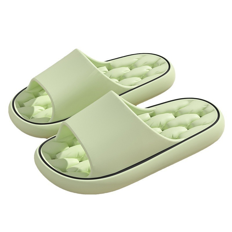 Sepatu Santai EVA Quick-Dry untuk Pria dan Wanita, Sepatu Sandal Mandi dengan Sol Lunak dan Bagian Kosong untuk Kamar Mandi dan Rumah