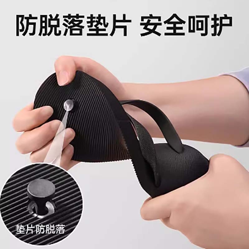 Li-Ning Men's EVA Flip-Flops, Non-Slip Beach Sandals for Swimming and Casual Wear