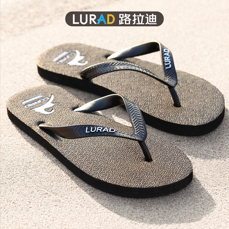 Men's Non-Slip EVA Flip Flops Thick Sole Beach Sandals for Summer