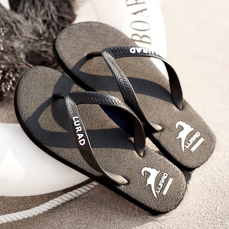 Men's Non-Slip EVA Flip Flops Thick Sole Beach Sandals for Summer