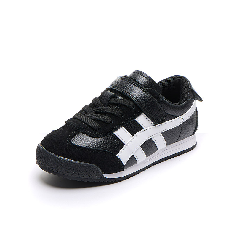 Kids Sneakers with Hook and Loop Closure, Lightweight Breathable Non-Slip Athletic Shoes for Boys and Girls