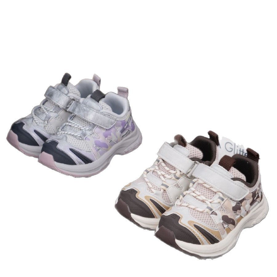 Jimixiong Kids Sneakers for Boys and Girls, Faux Leather Non-Slip Athletic Shoes with Hook-and-Loop, Spring Autumn