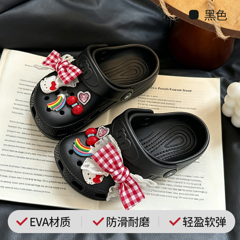 Kids EVA Clog Sandals Slip-On Waterproof Beach Shoes for Boys and Girls Indoor Outdoor