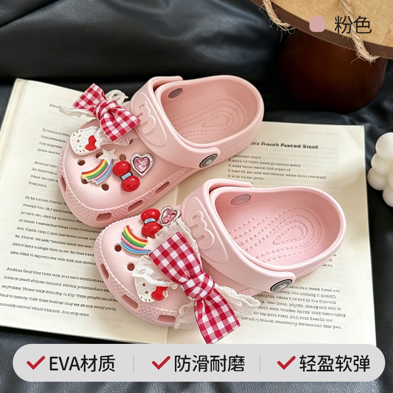 Kids EVA Clog Sandals Slip-On Waterproof Beach Shoes for Boys and Girls Indoor Outdoor