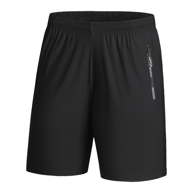 Men's Summer Ice Silk Shorts, Quick-Dry Stretch Five-Inch Casual Sports Shorts