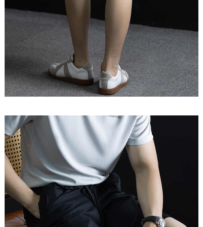 Men's High Stretch Nylon Spandex Casual Shorts, Breathable Quick-Dry Summer Athletic Shorts