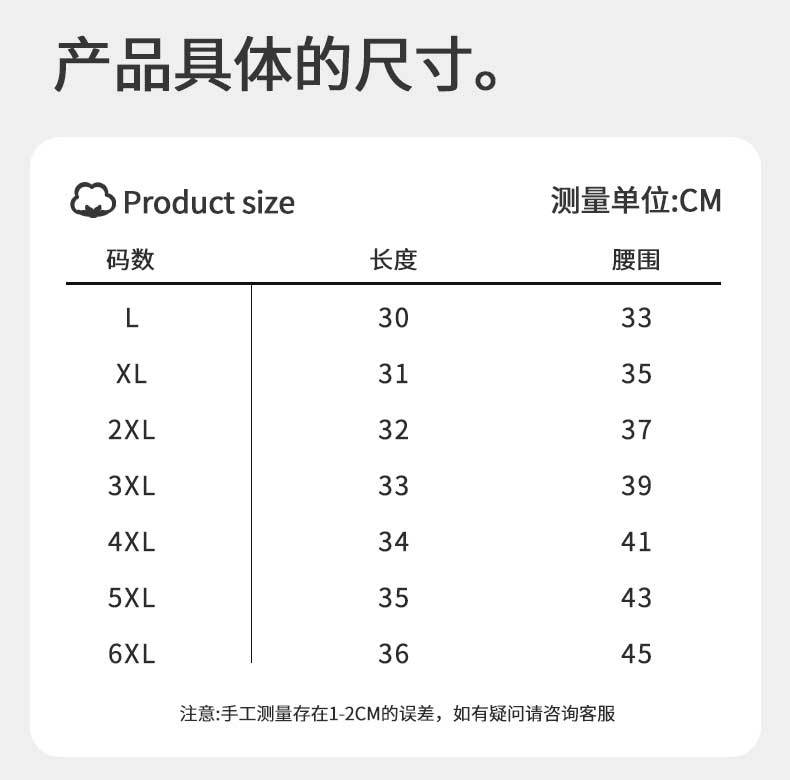 Men's Cotton Boxer Briefs Antibacterial Plus Size Loose Fit Sports Underwear