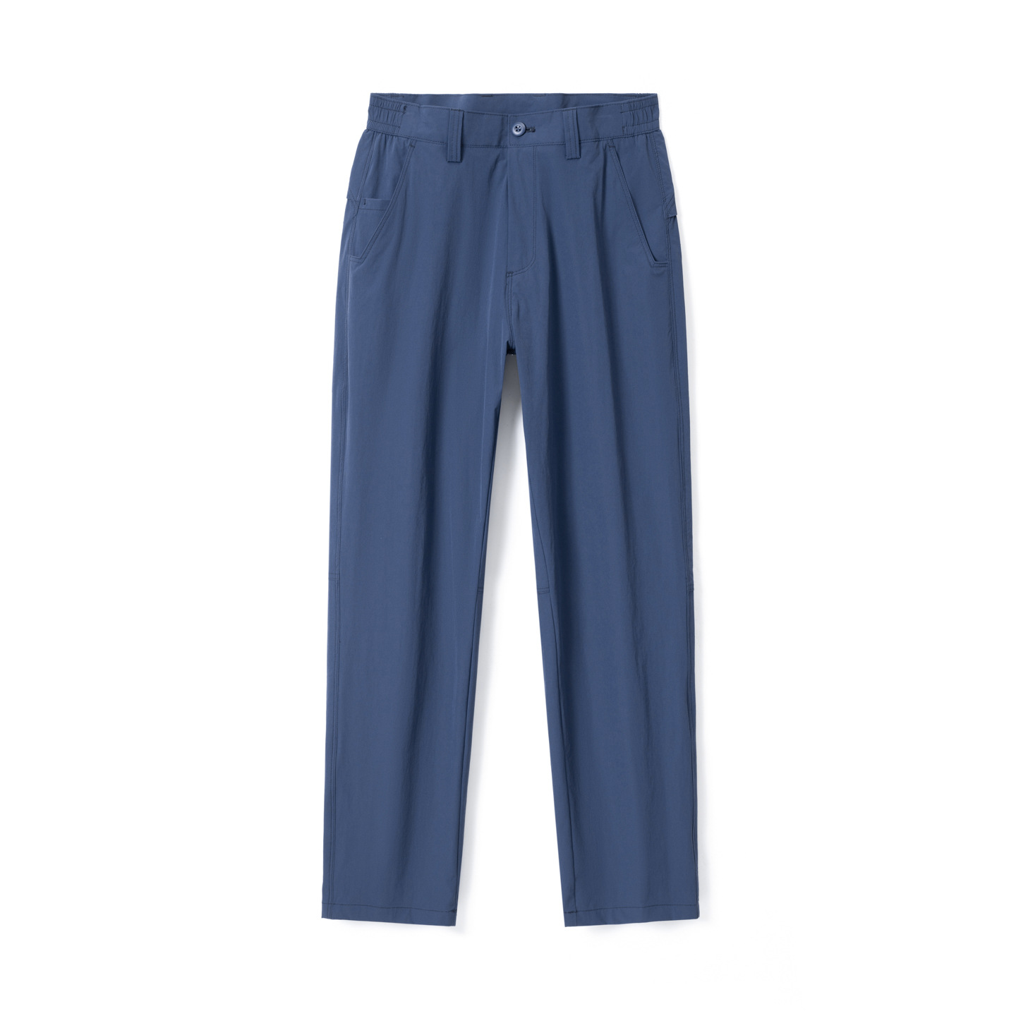 Men's Business Casual Pants Straight Leg Loose Fit High Stretch Ice Silk Wrinkle Resistant Summer Trousers