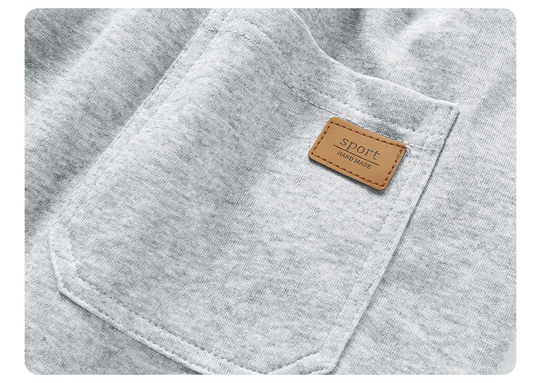 Men's Cotton Sweatpants Loose Fit Jogger Pants with Cuffed Ankle, Casual Spring Trousers