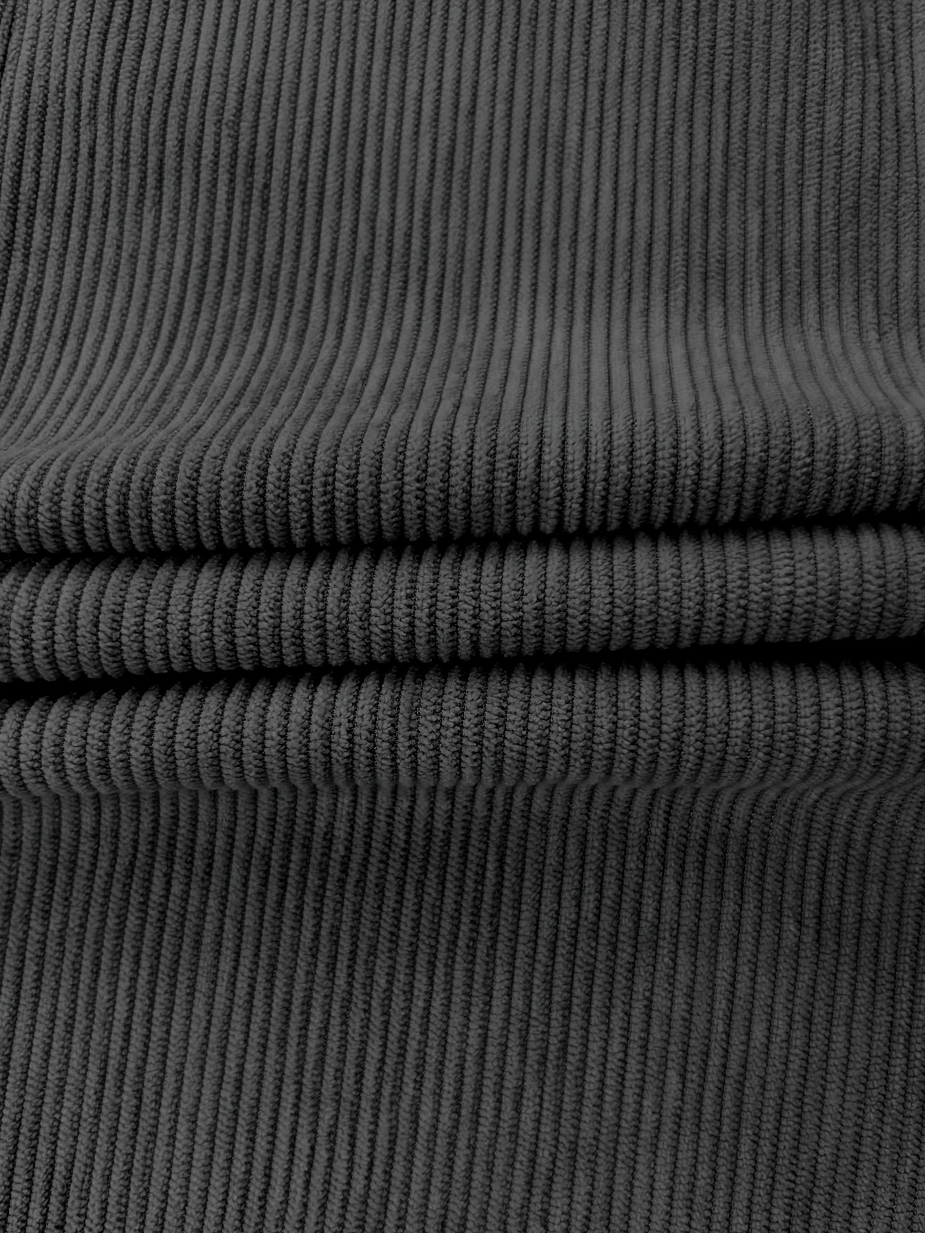 Men Corduroy Straight Leg Pants, Loose Fit Elastic Waist Casual Trousers for Spring and Autumn Outdoor Wear