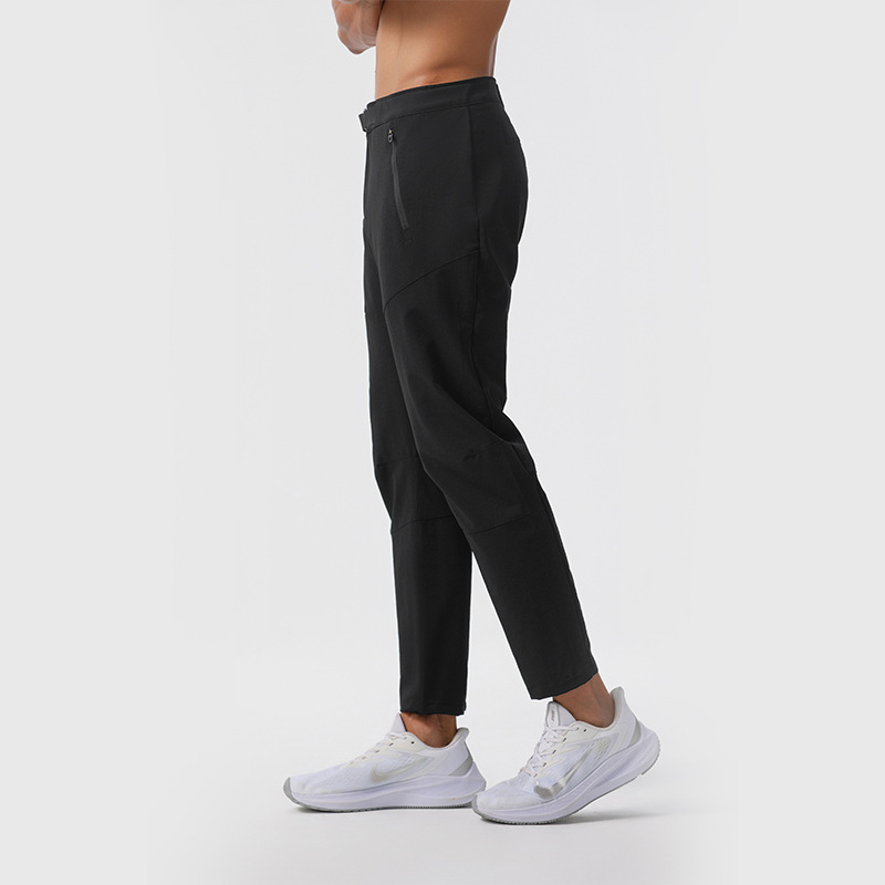 Men's Lightweight Nylon Hiking Pants Quick Dry Straight Leg Outdoor Trekking Trousers