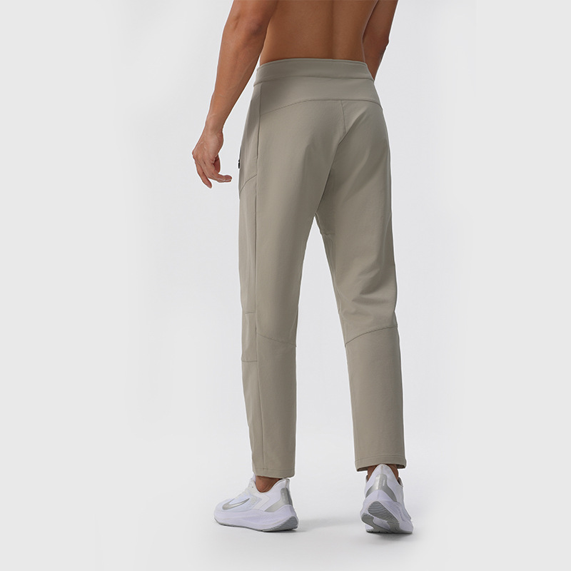 Men's Lightweight Nylon Hiking Pants Quick Dry Straight Leg Outdoor Trekking Trousers