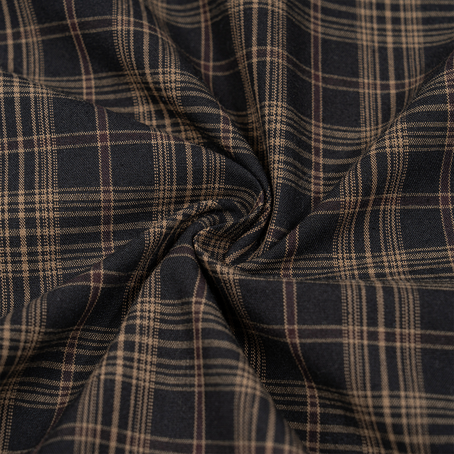 Men's Plaid Loose Casual Pants Cotton Blend Drawstring Straight Leg Long Trousers for Sports