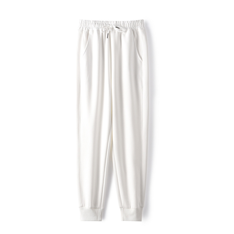 Men's Tapered Jogger Pants Cotton Blend Drawstring Casual Sweatpants for Running and Basketball