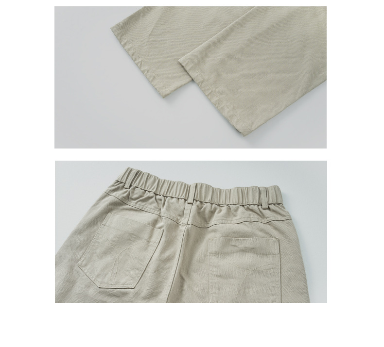 APOCRITA'S Men's Lyocell Cotton Straight Leg Pants, Loose Fit Casual Trousers for Daily Wear