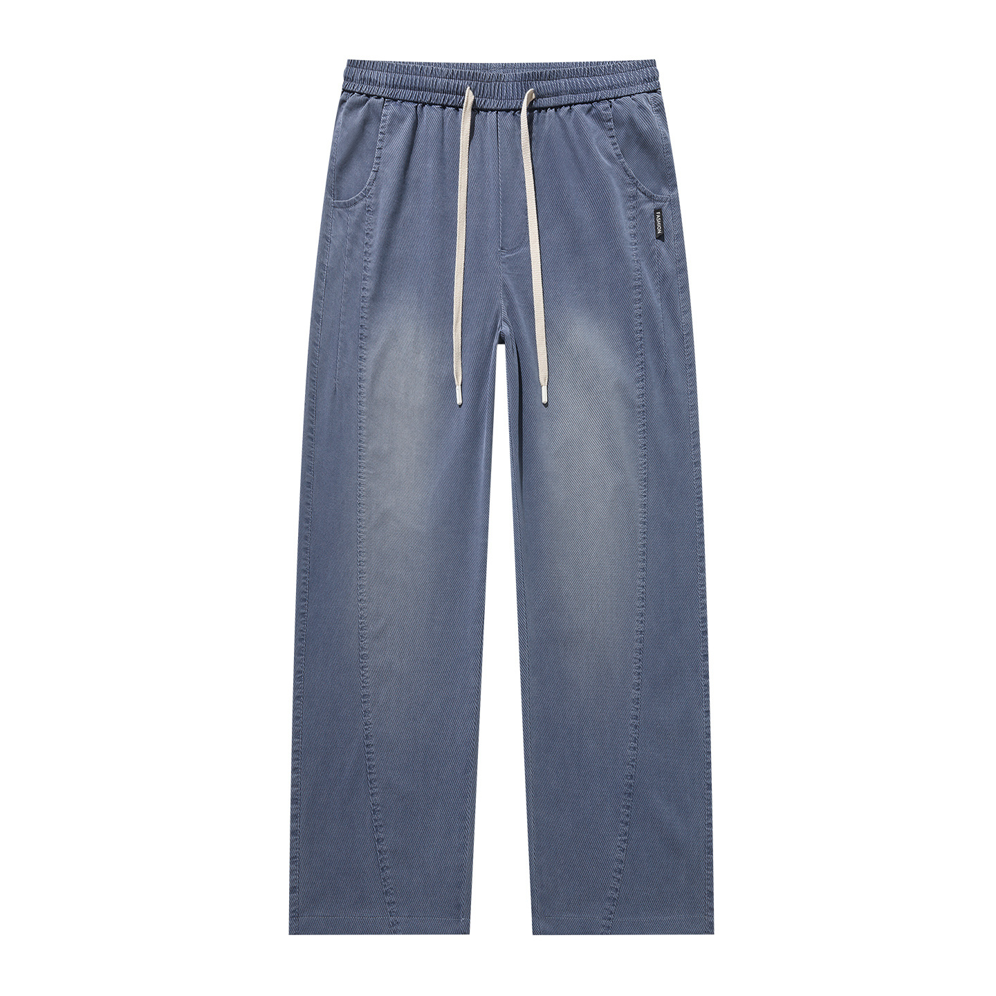 Men Lyocell Tencel Straight Leg Jeans, Lightweight Breathable Casual Pants for Summer