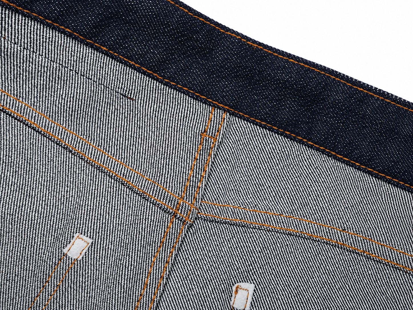 Yuxene High Waist Wide Leg Denim Pants for Women, Raw Denim Commute Trousers KN006