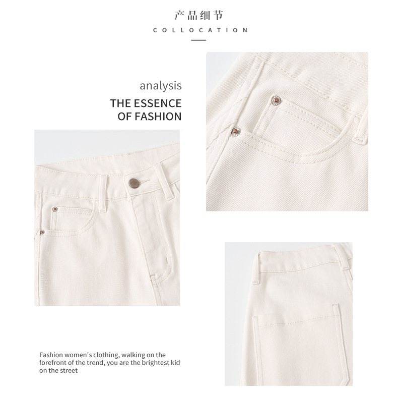 YUNCHANG Women's Wide Leg Jeans Straight Loose High Waist Tencel Lyocell Cotton Pants